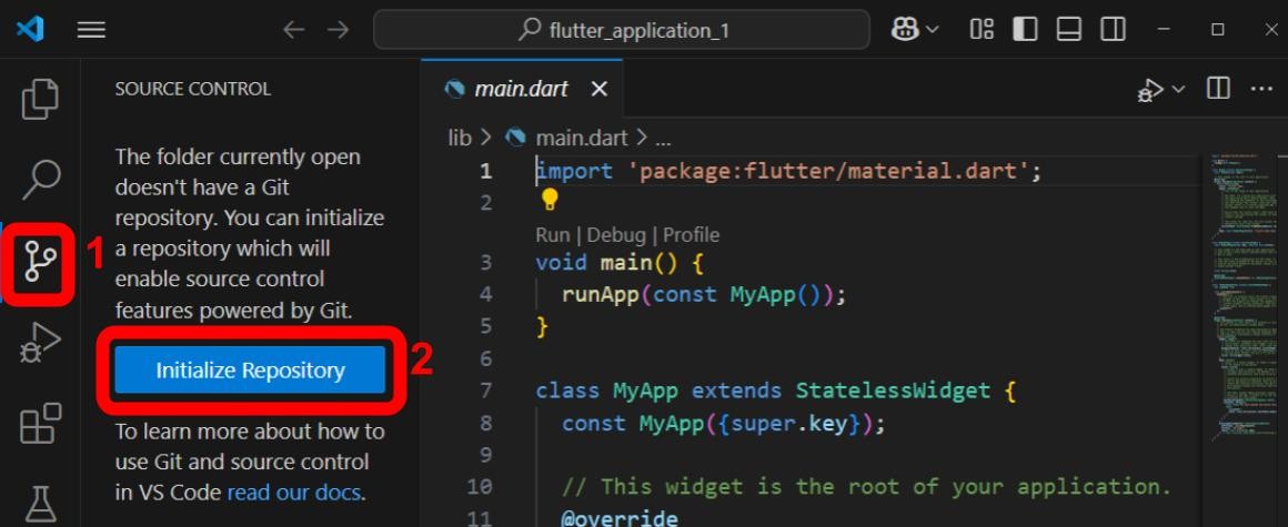 Source Control Panel