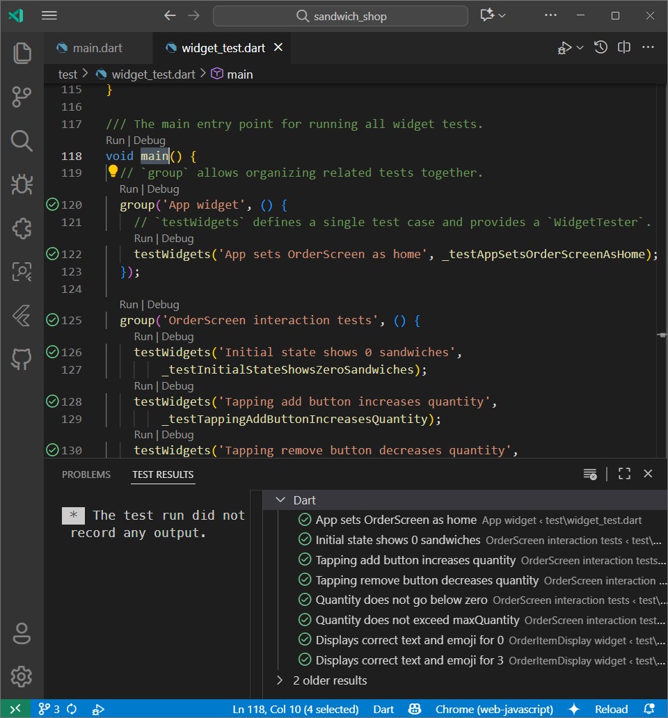 Introduction to widget testing